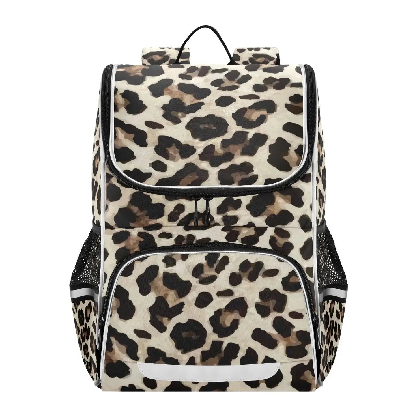 Rainbow Tie-Dye Backpack for Girls with Reflective Stripes & Pockets Trikidsworld