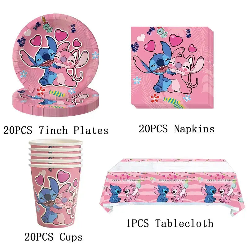 Birthday Party Lilo and Stitch Decoration Kids Trikidsworld
