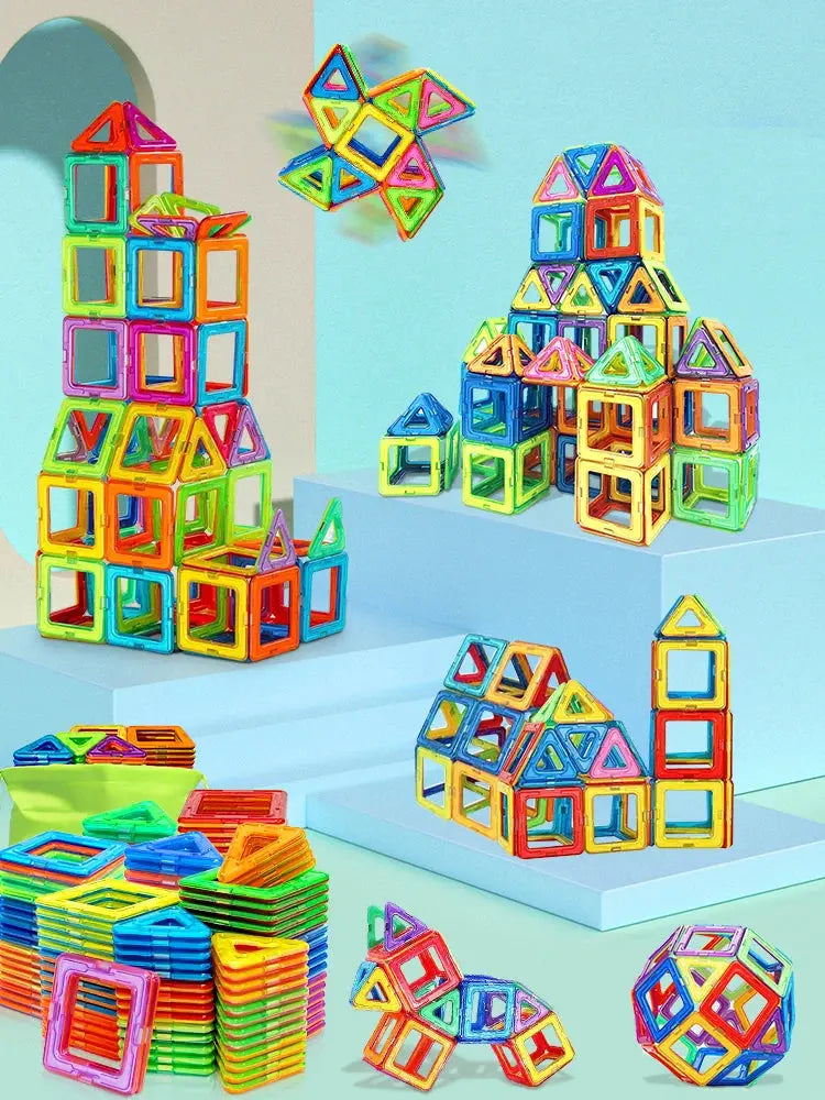 Magnetic Building Blocks Learning Educational Toys Trikidsworld