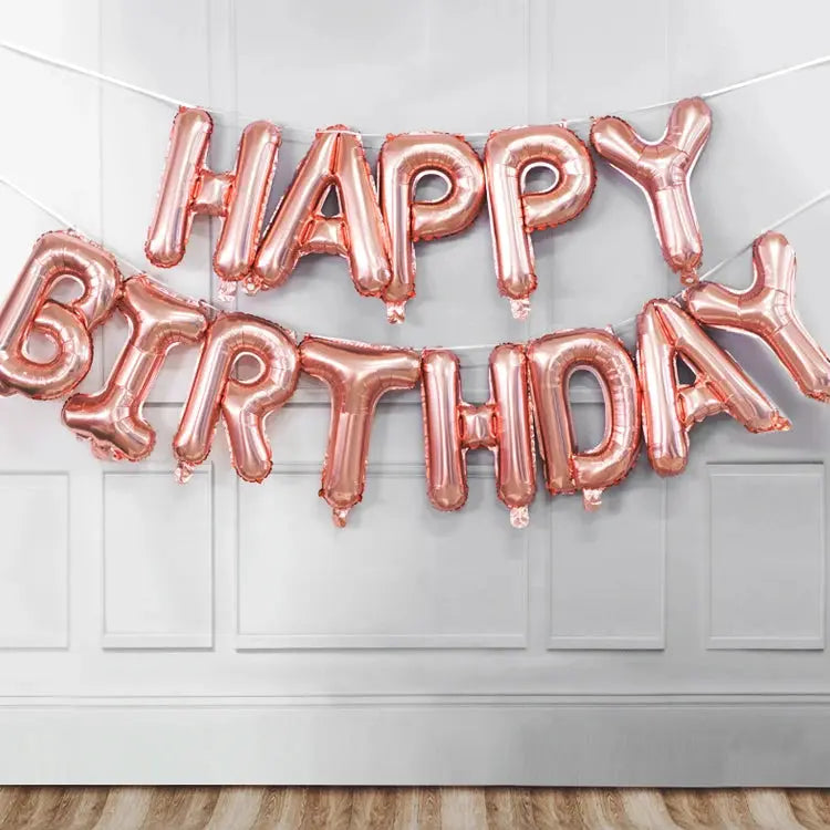 Foil Balloons Happy Birthday Trikidsworld