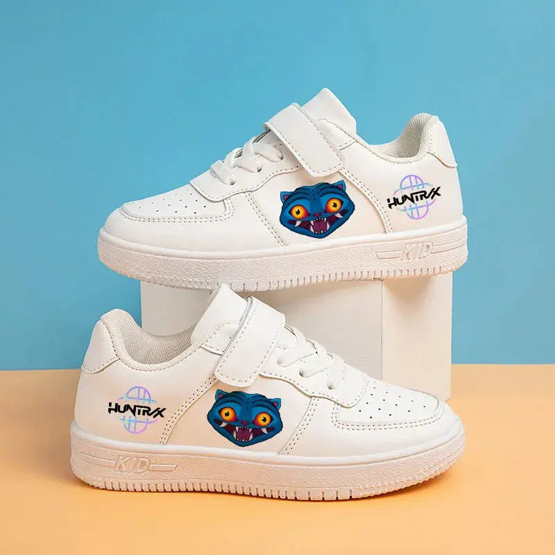 KPop Demon Hunters Kids Shoes New Huntrix Casual Sneakers 2-12Y Children Basket Shoes Girls Girl Group Basket ShoesSize 27-37 Trikidsworld