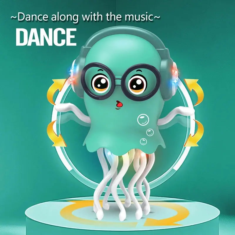 New Dancing Octopus Kid Electronic Pet Toys Cartoon Interactive Moving Education Toddler Toys Dancing Desktop Table Games Trikidsworld