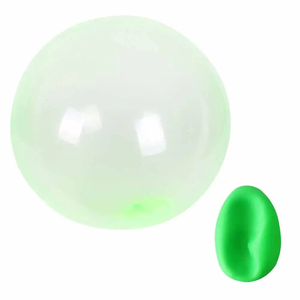 Kids Blow Up Balloon Toy Children Outdoor Soft Air Water Filled Bubble Ball Fun Party Game Summer Gift Inflatable Elastic Ball Trikidsworld