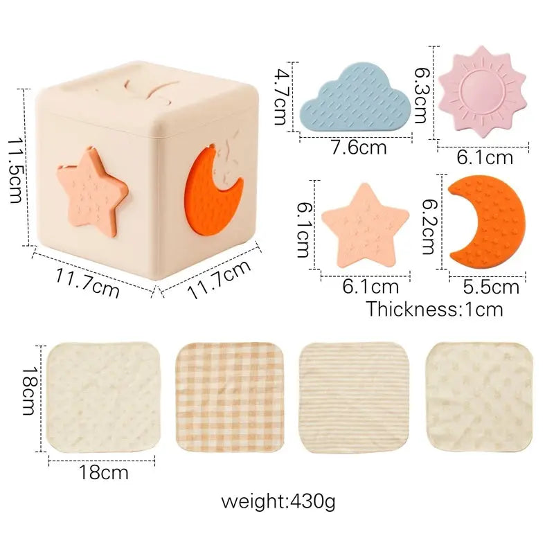 Baby Montessori Toy cotton Magic Tissue Box Finger Exercising Trikidsworld