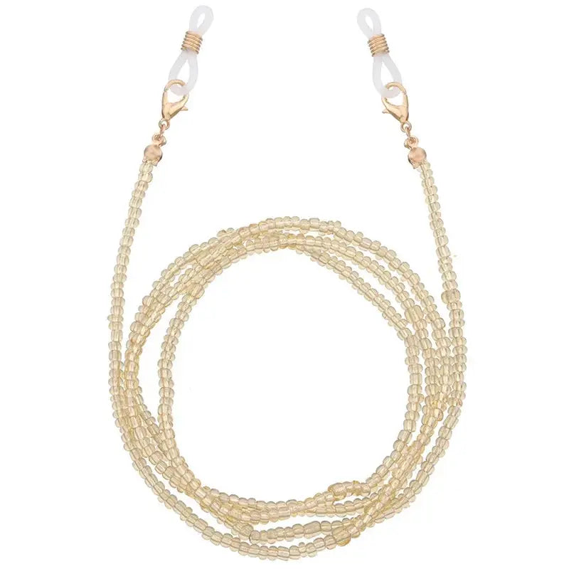 11 Colors Fashion Reading Glasses Chain Retro Beads Eyeglass Sunglasses Spectacle Cord Neck Strap String Mask Chain Eye Wear Trikidsworld
