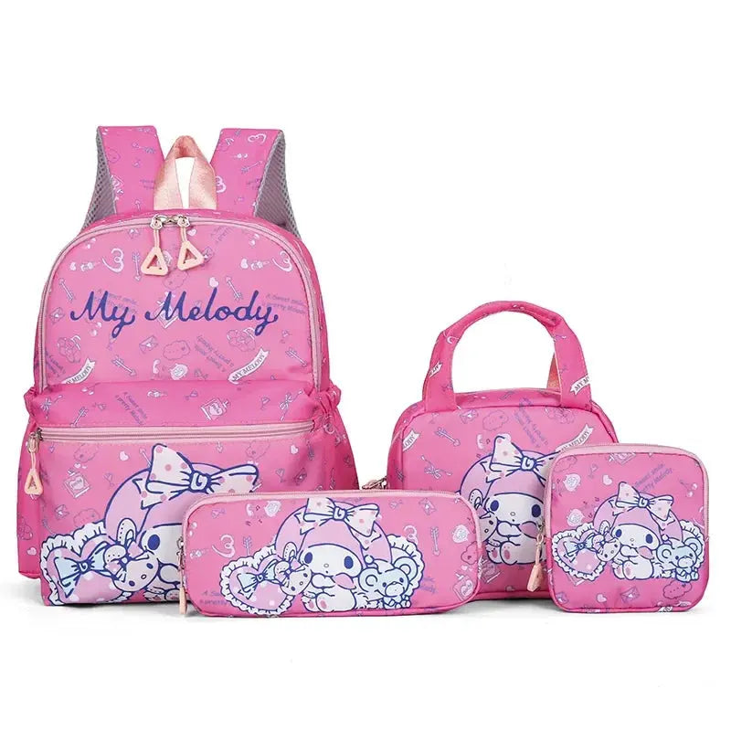 School Backpack Set with Wallet, Shoulder Bag & Pencil Case Trikidsworld