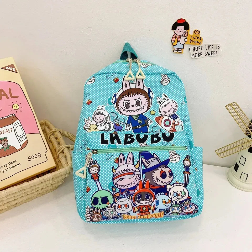 New Cartoon Student Schoolbag Anime Cartoon Cute Large Capacity Backpacks Kawaii Student Shoulders Bag Child Birthday Gifts Trikidsworld