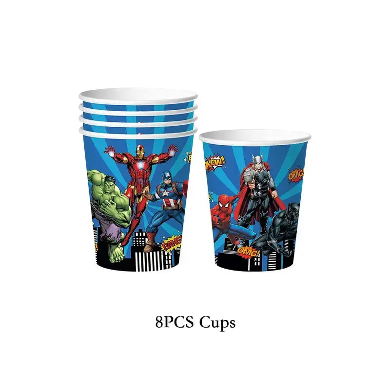 Kids Avengers Marvel Birthday Party Decoration Trikidsworld
