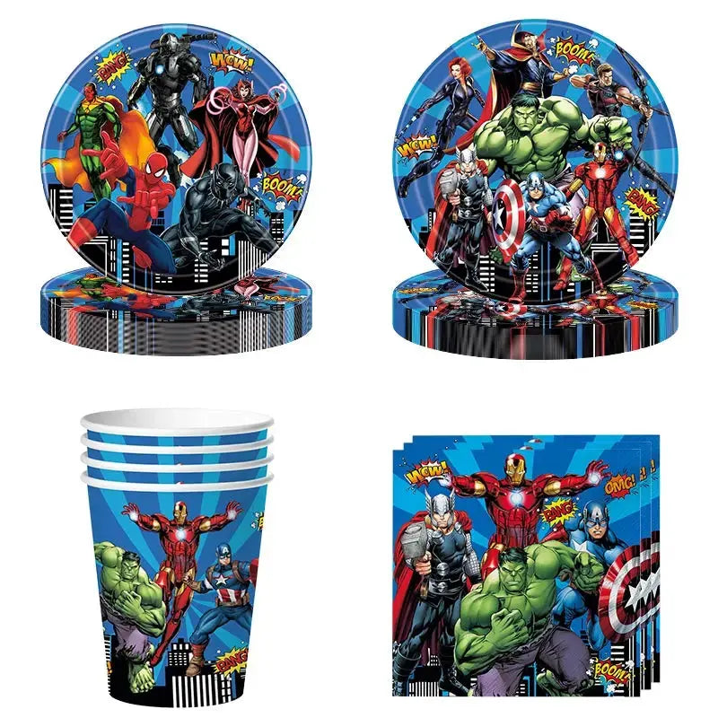 Kids Avengers Marvel Birthday Party Decoration Trikidsworld