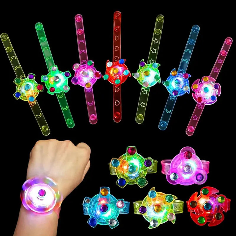 Luminous Spinner Bracelet Kids Birthday Party Trikidsworld