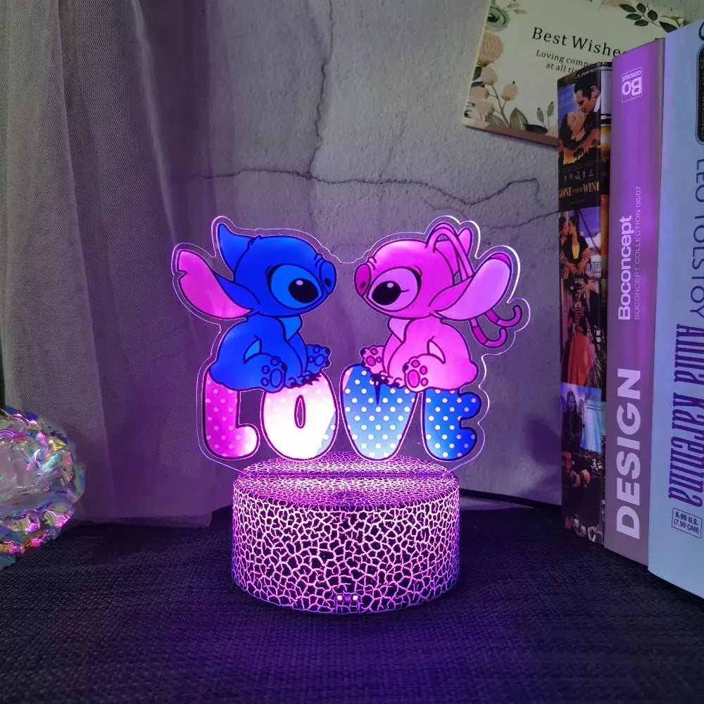 Lilo & Stitch Kids Night Light | Creative Cartoon Table Lamp Gift Trikidsworld