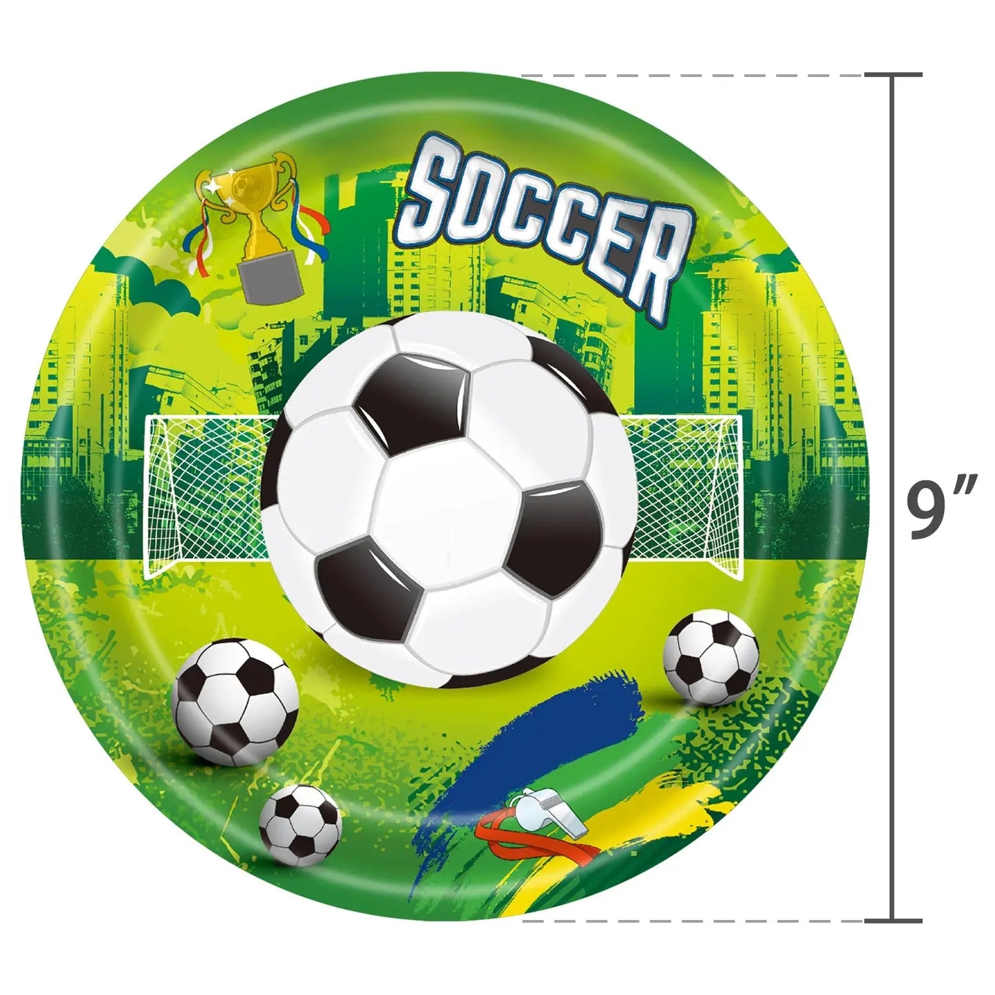Soccer Football Birthday Decorations Aluminum Trikidsworld