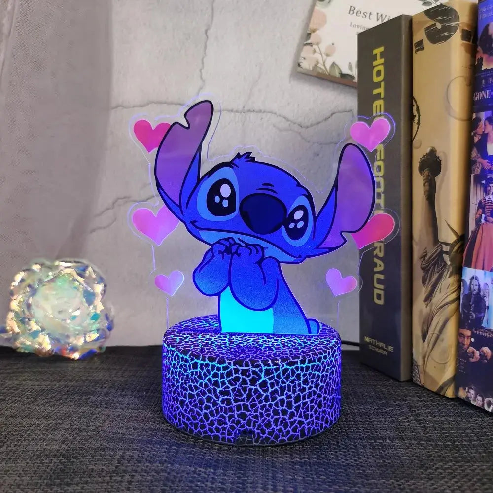 Lilo & Stitch Kids Night Light | Creative Cartoon Table Lamp Gift Trikidsworld