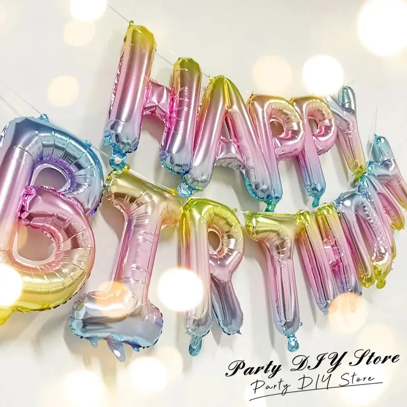 Foil Balloons Happy Birthday Trikidsworld