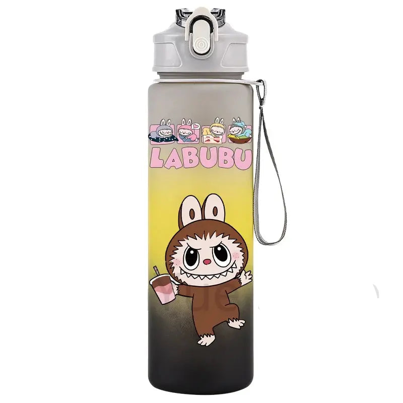 750Ml Cartoon Printed Water Bottle Teenger Student Drinking Portable Cartoon Large Capacity Outdoor Sport Water Cup Kid Gift Trikidsworld