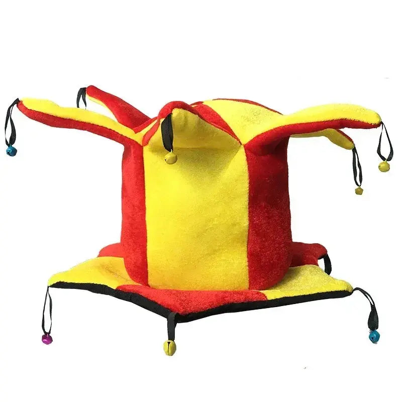 Adult Halloween Fancy Dress Up Hat Stage Show Props Clown Funny Dress Up Clown Hat Carnival Birthday Cake Cap Trikidsworld