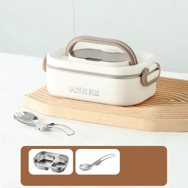 1500ml Double Layers Stainless Steel 304 Thermal Lunch Box With Insulation Bag Leak-Proof Bento Box Adult Student Food Container Trikidsworld