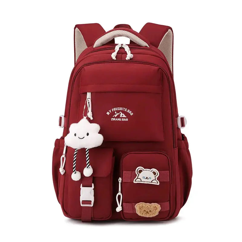 2025 Fashion Girls Waterproof School Bags For Light Weight Children Backpack school bag Printing Kids School Backpacks mochila Trikidsworld