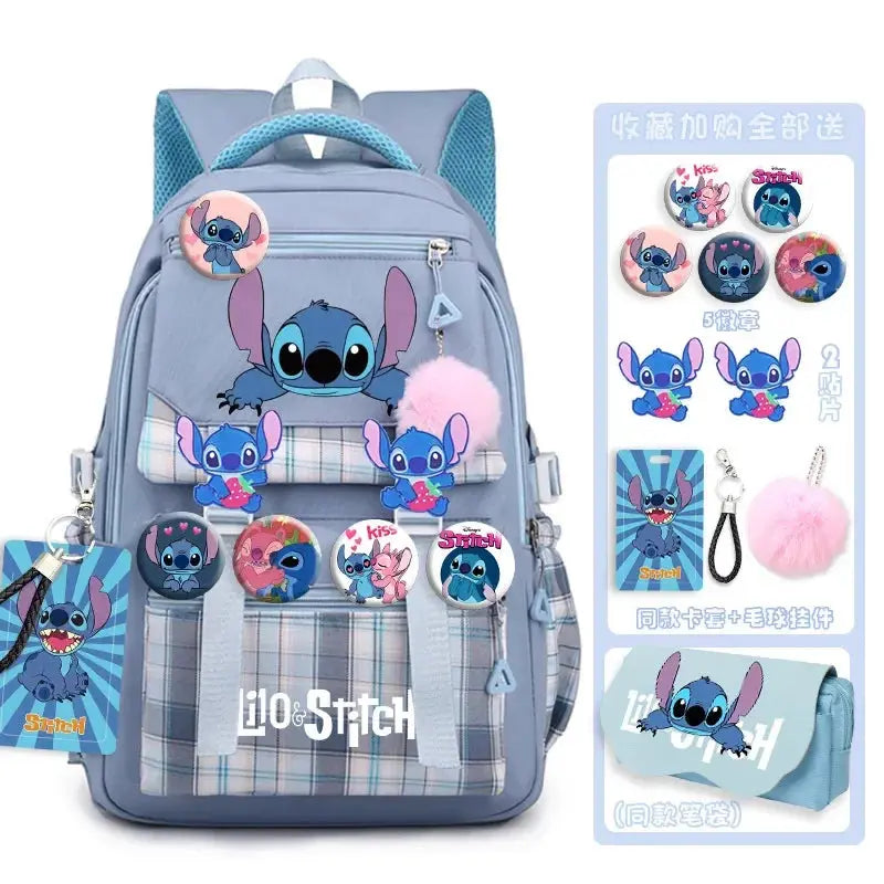 Stitch Student Backpack Trikidsworld