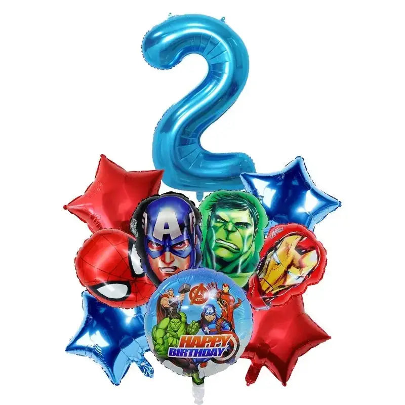Kids Avengers Marvel Birthday Party Decoration Trikidsworld