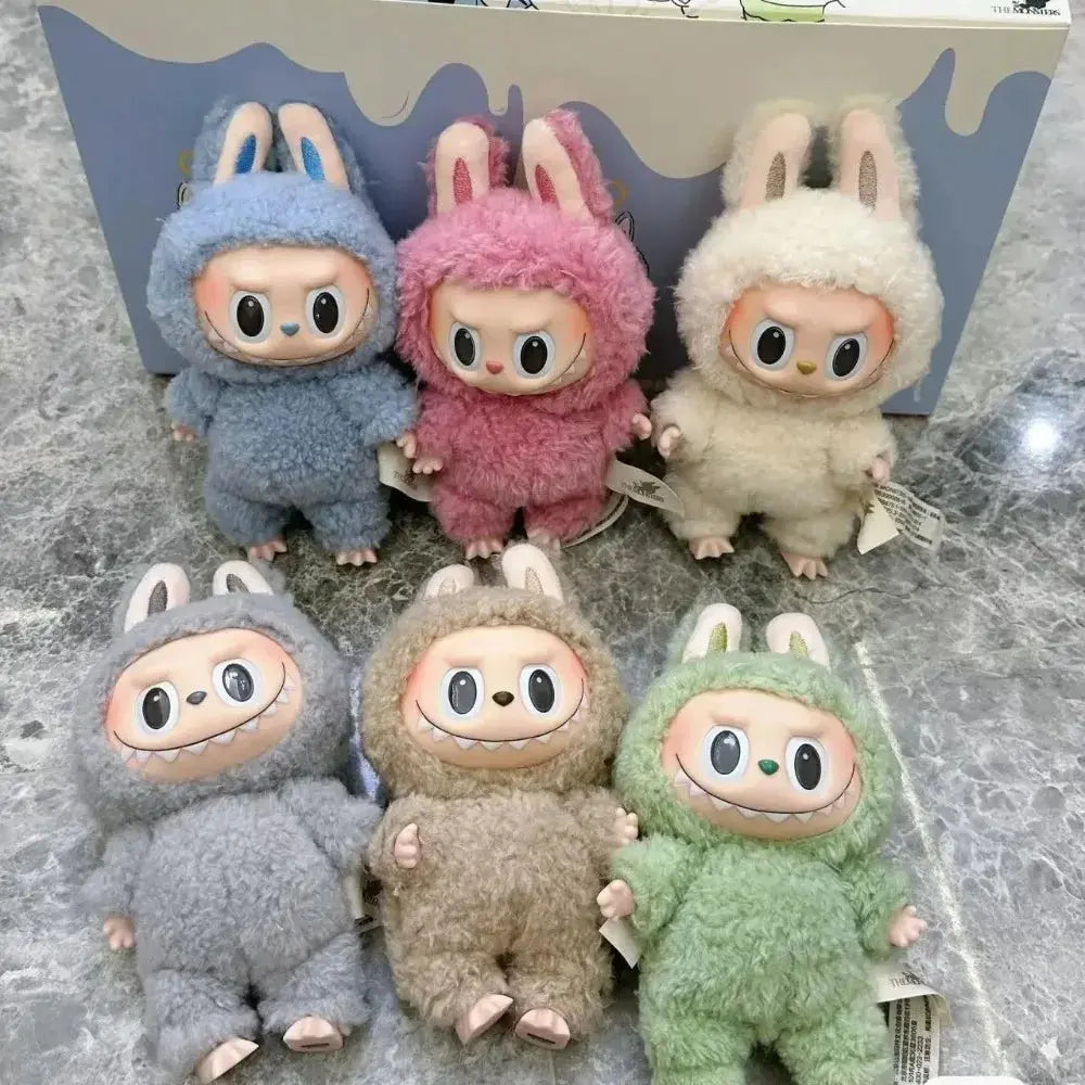 THE MONSTERS Heartbeat Macaron Vinyl Face Blind Box Plush Doll Handmade Gift Trikidsworld
