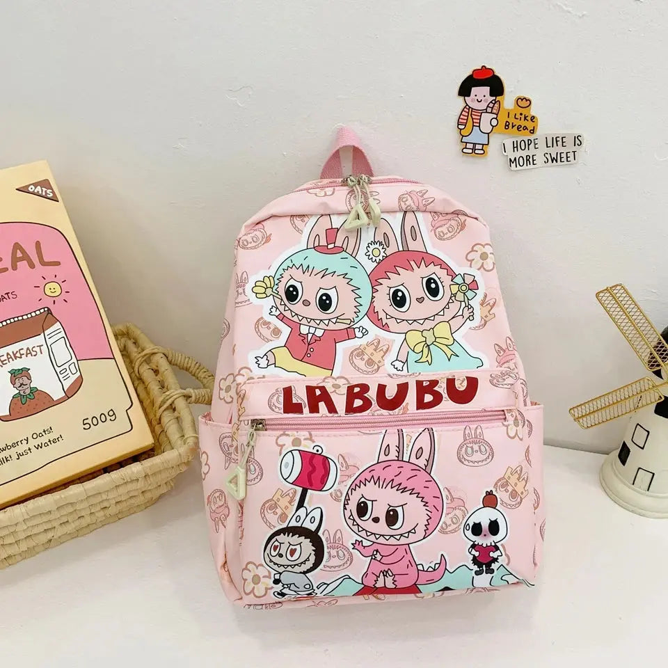 New Cartoon Student Schoolbag Anime Cartoon Cute Large Capacity Backpacks Kawaii Student Shoulders Bag Child Birthday Gifts Trikidsworld