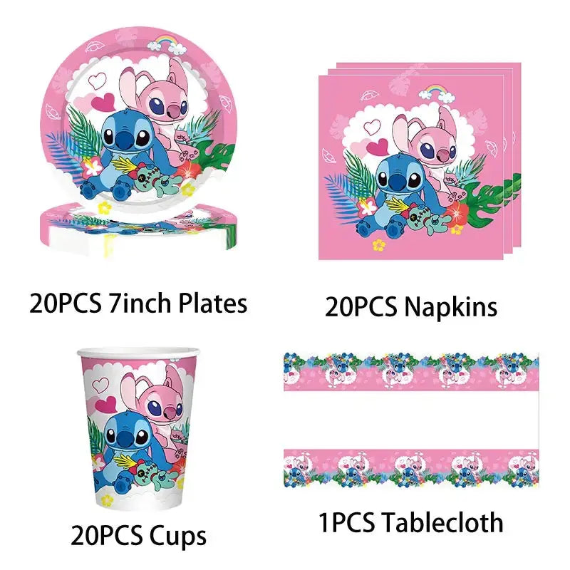 Birthday Party Lilo and Stitch Decoration Kids Trikidsworld
