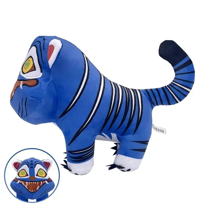 Anime Kpop Demons Hunters Plush Cute Purple Tiger Black Hat Magpie With 3 Eyes Monster Hunt Girl Group Stuffed For Fans Gifts Trikidsworld