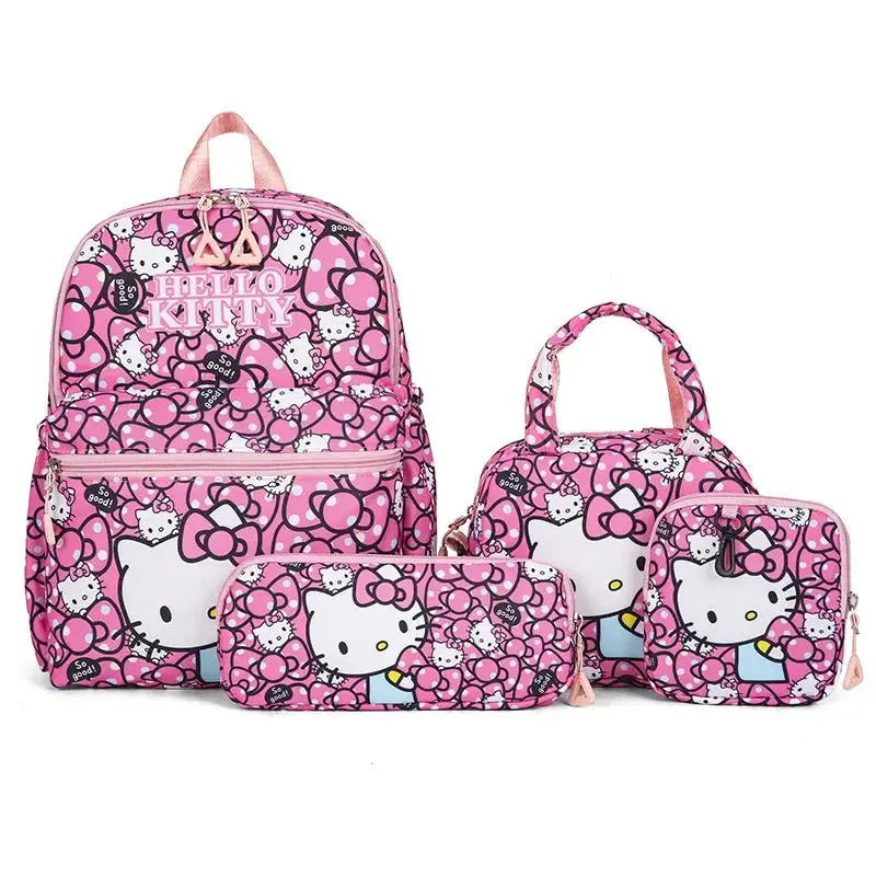 School Backpack Set with Wallet, Shoulder Bag & Pencil Case Trikidsworld