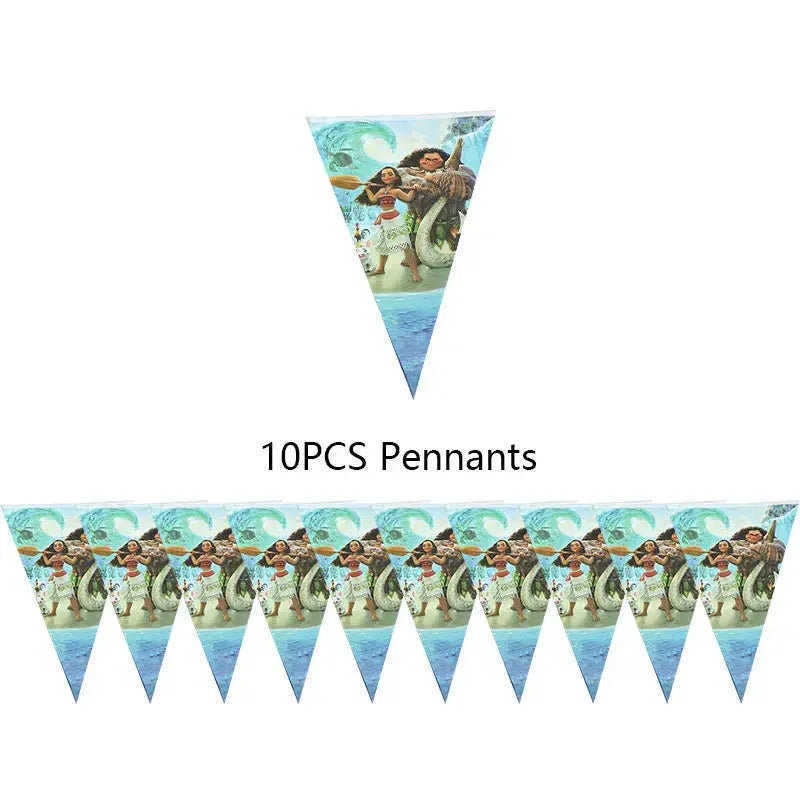 Moana Birthday Party Decoration Cartoon Trikidsworld