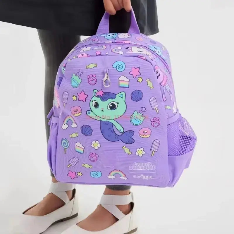 New Original Australia Smiggle Children Schoolbag Girl Gabby Shoulder Backpack Meal Bag Modeling Bags 14 Inch New Semester Gifts Trikidsworld