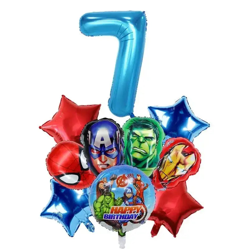 Kids Avengers Marvel Birthday Party Decoration Trikidsworld