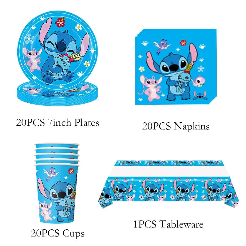 Birthday Party Decoration Lilo And Stitch Trikidsworld