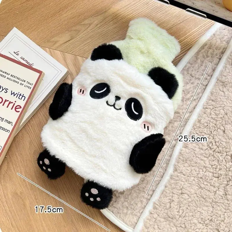 Kawaii Insulation Hot Water Bottle Plush Rubber Hand and Foot Belly Warmer Explosion-proof Hot Water Bag for Women Period Cute Trikidsworld