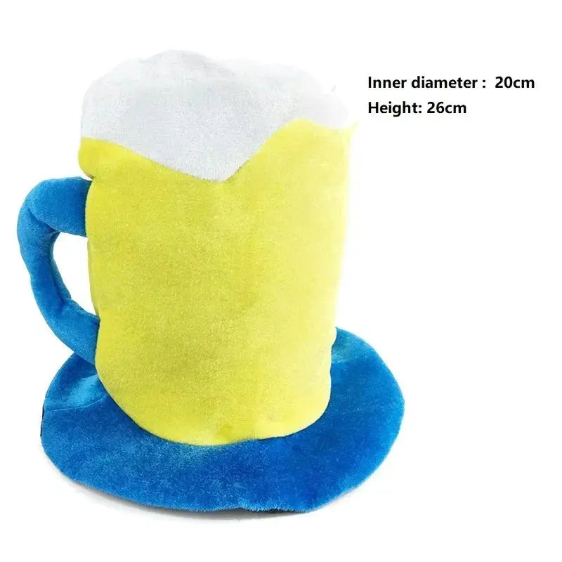 Adult Halloween Fancy Dress Up Hat Stage Show Props Clown Funny Dress Up Clown Hat Carnival Birthday Cake Cap Trikidsworld
