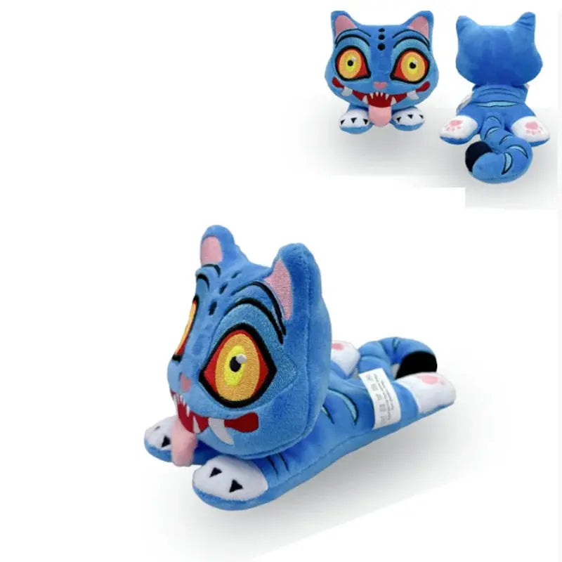 Anime Kpop Demons Hunters Plush Cute Purple Tiger Black Hat Magpie With 3 Eyes Monster Hunt Girl Group Stuffed For Fans Gifts Trikidsworld