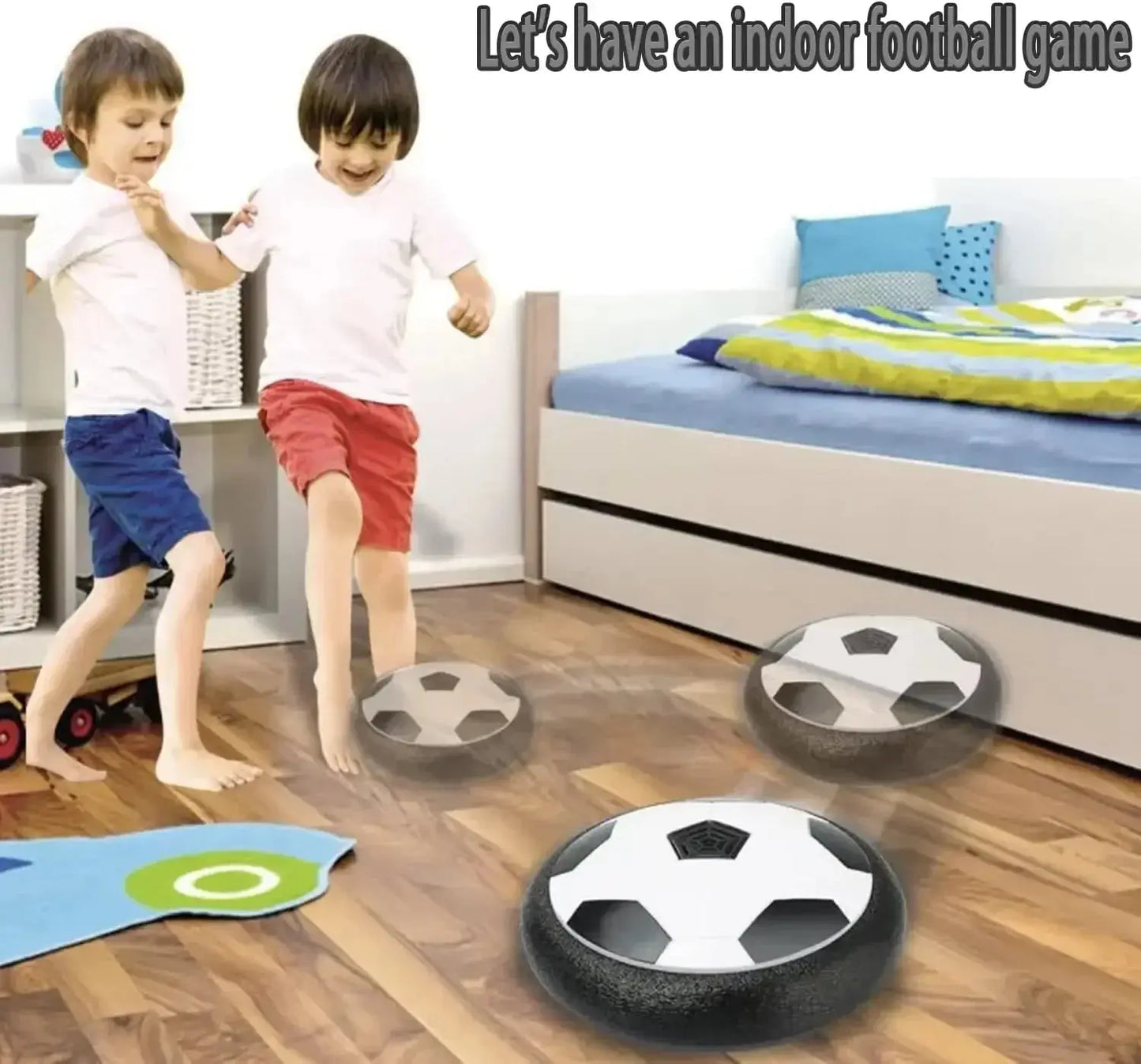 Hover Soccer Ball Toys for Children Electric Floating Football with LED Light Music Soccer Ball Sport Toys for Kids Outdoor Game Trikidsworld