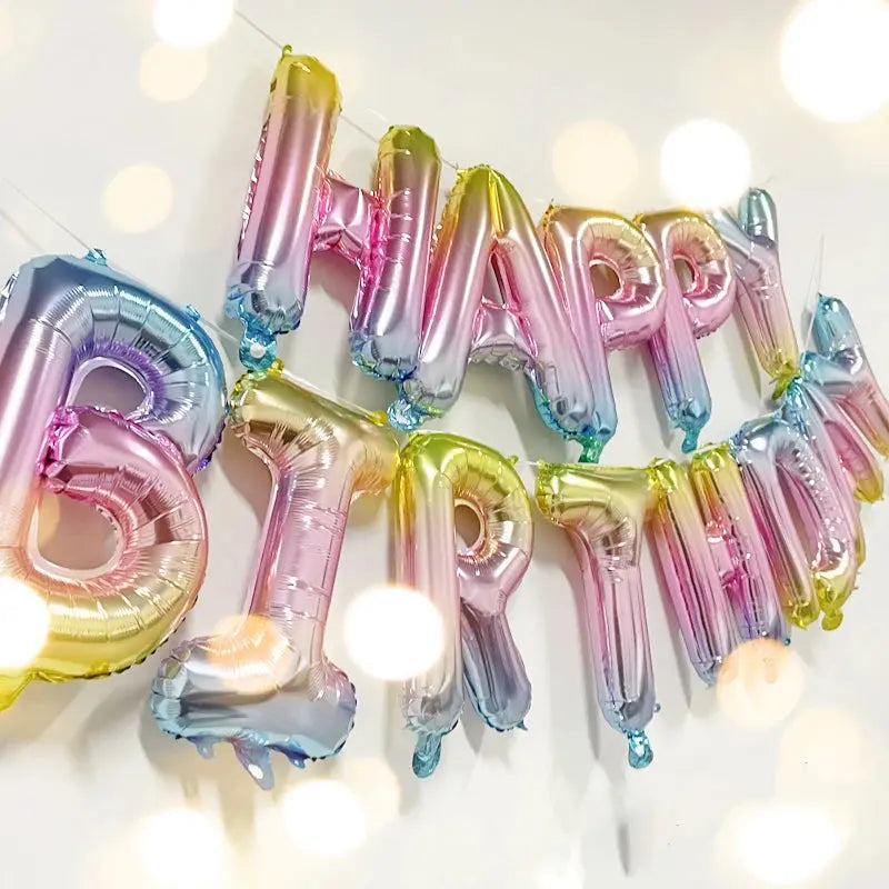 Foil Balloons Happy Birthday Trikidsworld