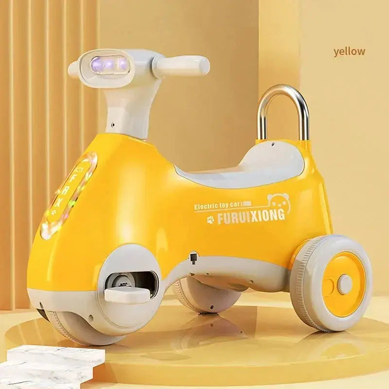 Multi-function LED Sound motorcycle High Quality balance Tricycle rocking car toy girls birthday gift parent-child interaction Trikidsworld