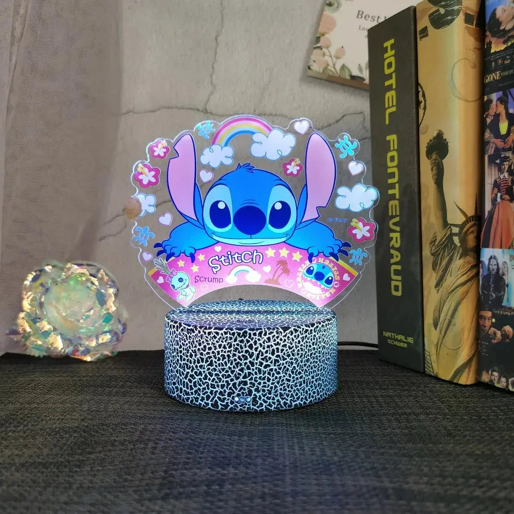 Lilo & Stitch Kids Night Light | Creative Cartoon Table Lamp Gift Trikidsworld