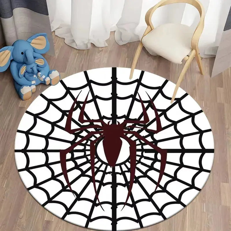 Spider Man Round Carpet for Home Decor Trikidsworld