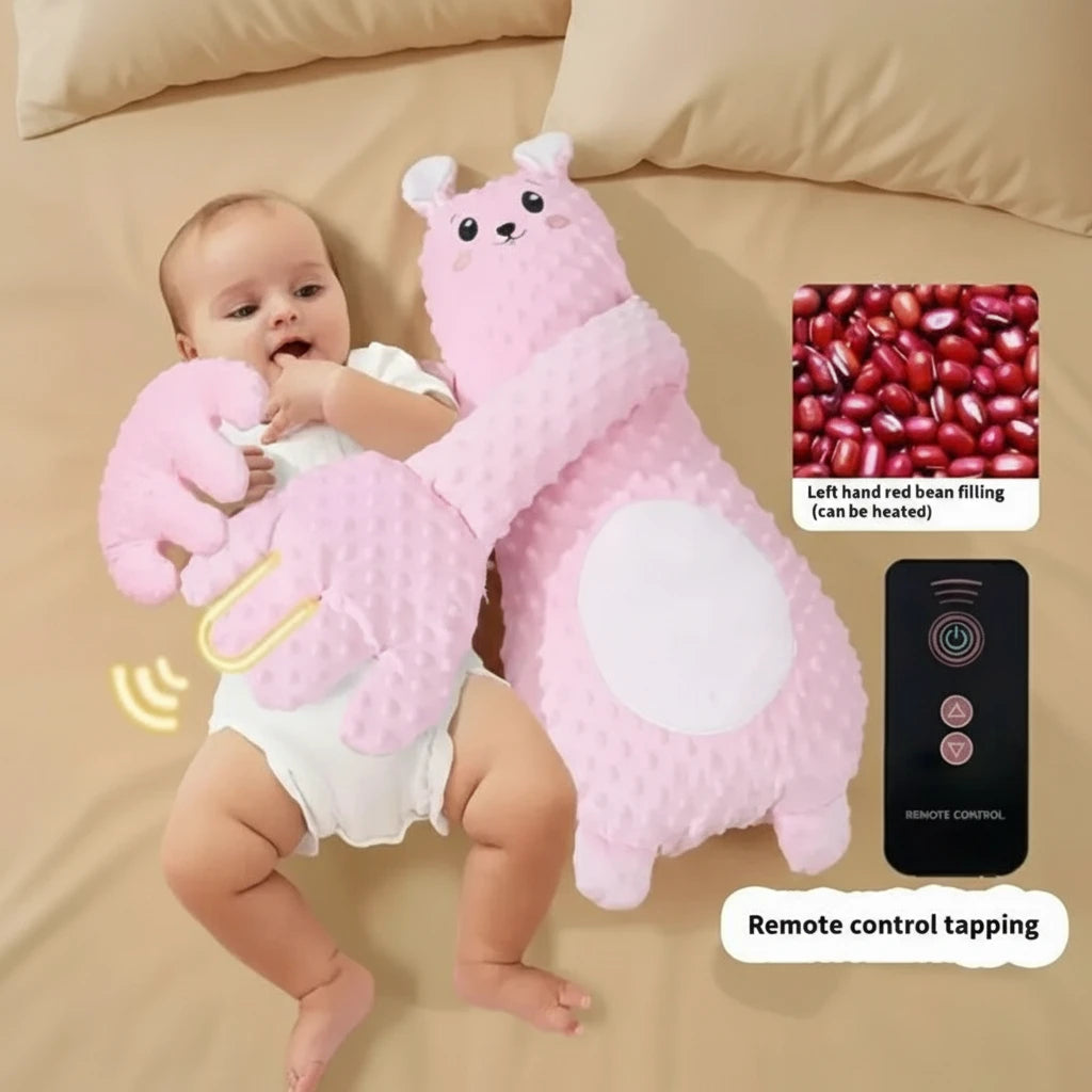 J6BE Baby Sleep Soother Doll Automatic Patting Hand Mood Soothing Toy for Infant Comfort and Restful Night Sleep Trikidsworld
