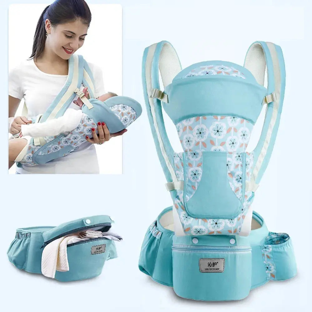 Ergonomic Baby Carrier with Hipseat Trikidsworld