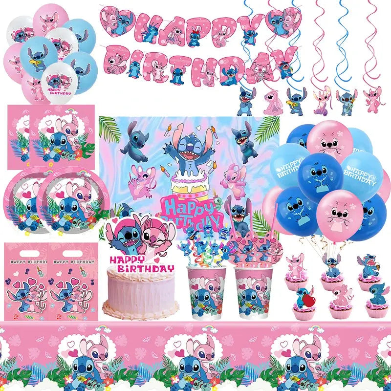 Birthday Party Lilo and Stitch Decoration Kids Trikidsworld