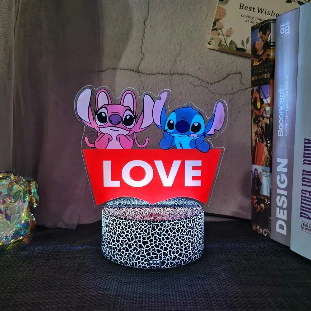 Lilo & Stitch Kids Night Light | Creative Cartoon Table Lamp Gift Trikidsworld
