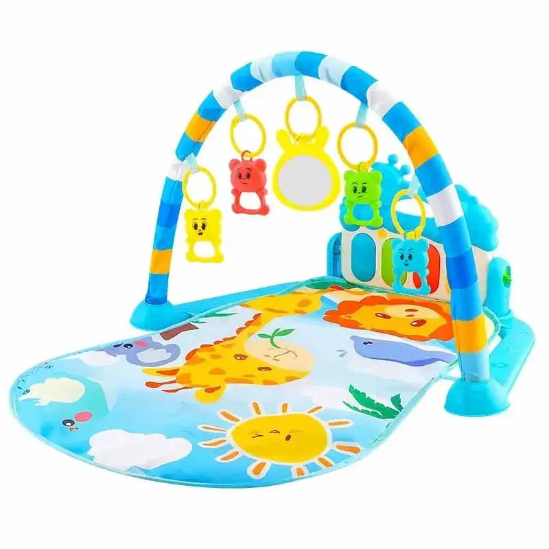 Baby Activity Gym Rack Early Education 0-36 Months Toy Gifts Musical Newborn Piano Keyboard Crawling Blanket Pedal Play Mat Trikidsworld