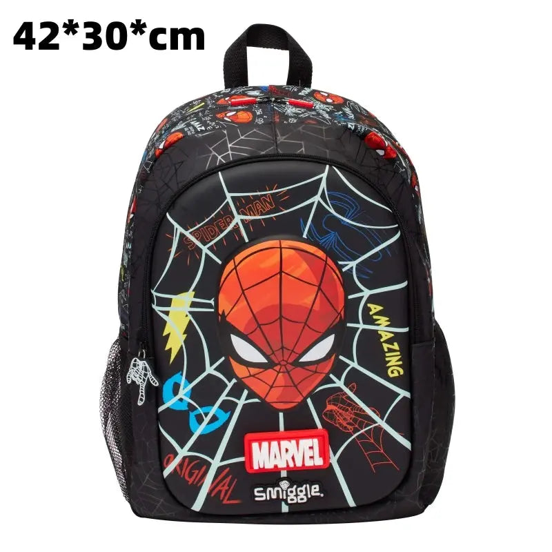 Smiggle Marvel Spider-man Children Stationery Student School Bag Lunch Bag Lunch Box Wallet Pencil Box Water Cup Student Gift Trikidsworld