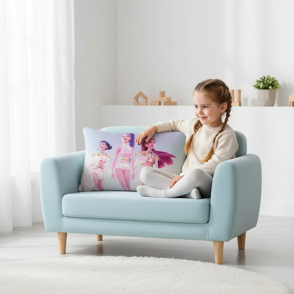 cushion cover Rectangle Pillow Case Demon KPop Printing Bedside Sofa Hunters Room Home Decoration Pillowcase Trikidsworld