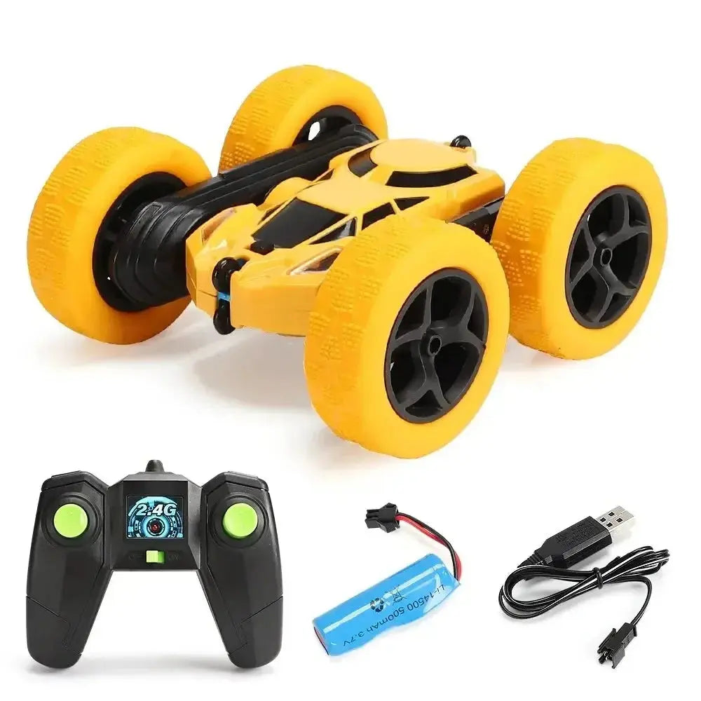 RC Stunt Car Children Double Sided Flip 2.4G Remote Control 360 Deree Rotation Off Road Drift RC Car Gifts For Kids Adults Boys Trikidsworld