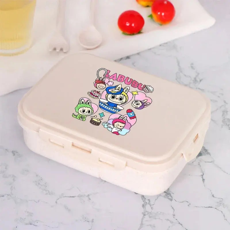 Lunch Bag Cartoon Crystal Sticker Warming Box Portable Outdoor Picnic Food Storage Bags Large Capacity Bento Boxs Gifts Trikidsworld